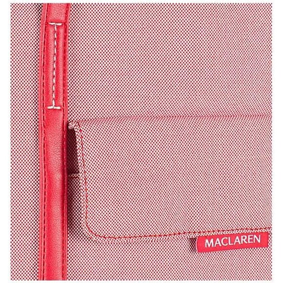 Maclaren Market Tote, Marquee Canvas Cardinal - Picture 3 of 4